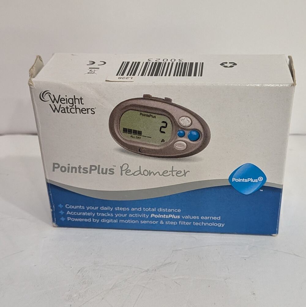 Weight Watchers Points Plus Pedometer Step Counter Activity Tracker Open Box